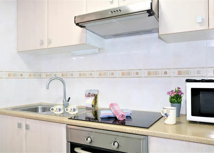 公寓 56c Vora Vistas Al Mar, Parking Y Wifi